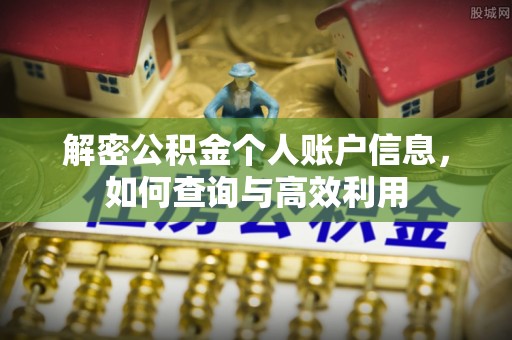 东源解密公积金个人账户信息，如何查询与高效利用