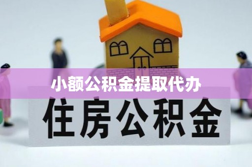 东源小额公积金提取代办