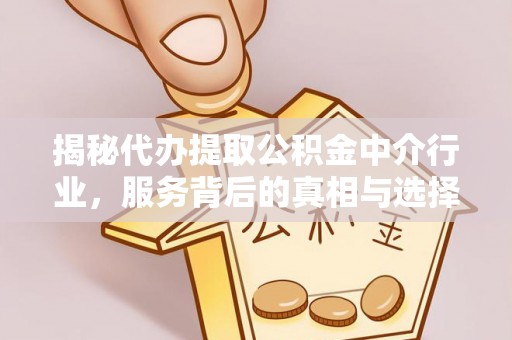 东源揭秘代办提取公积金中介行业，服务背后的真相与选择指南